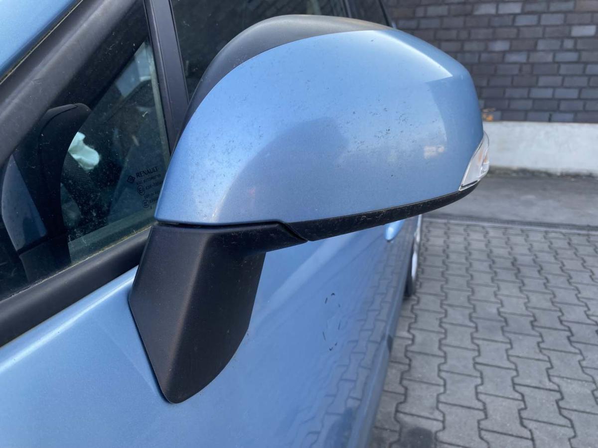 Renault Grand Scenic 3 original Au&szlig;enspiegel links elektrisch verstellbar Terpa Hellblaumetallic Bj.2011